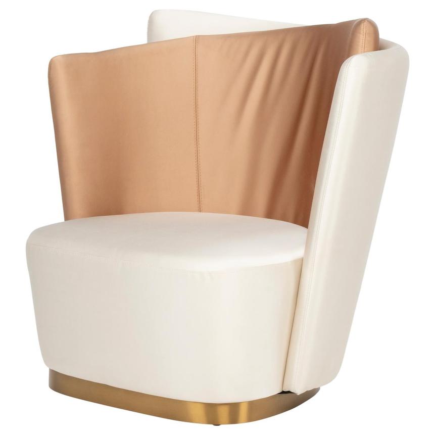 Petal II Beige Accent Chair  main image, 1 of 10 images.