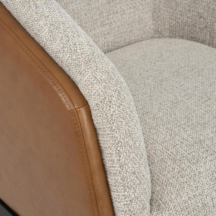 Sabrina II Tan Accent Chair alternate image, 7 of 9 images.