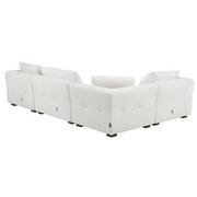 Flare Sectional Sofa 4PC  alternate image, 4 of 9 images.