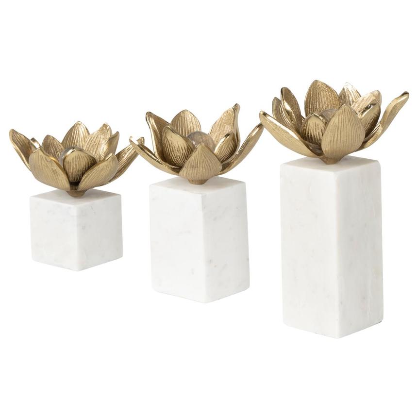 Zendaya Gold Set of 3 Sculptures  main image, 1 of 5 images.