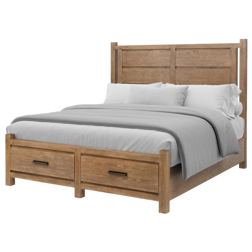 Joshua King Storage Bed  main image, 1 of 7 images.