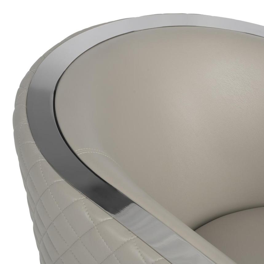 Maxi Grey Accent Chair  alternate image, 6 of 9 images.