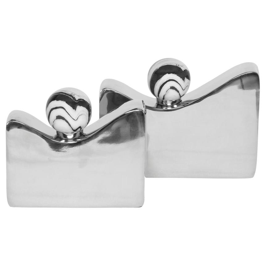 Makena Silver Set of 2 Decorative Accesories alternate image, 2 of 6 images.