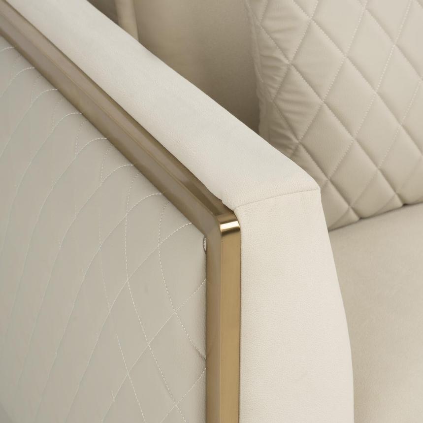 Madelyn Cream Sofa  alternate image, 6 of 9 images.