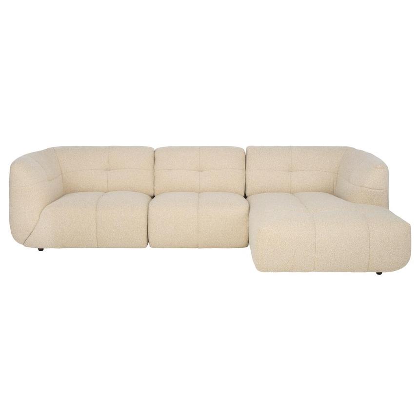 Moosh Sectional Sofa w/Right Chaise  main image, 1 of 9 images.