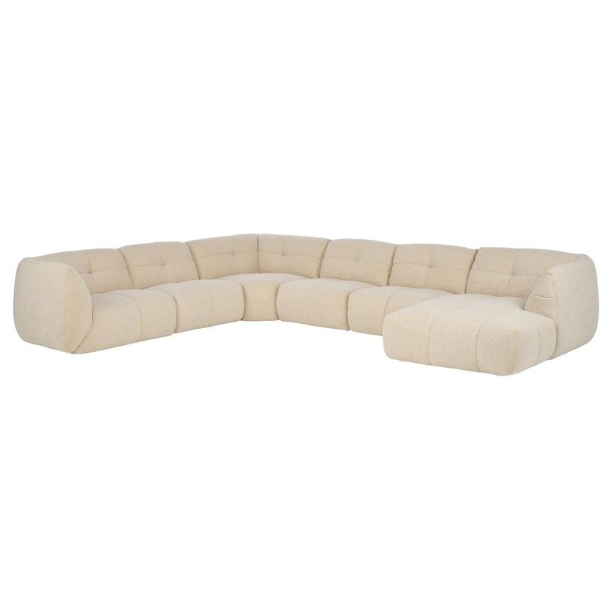 Moosh Sectional Sofa 6PC w/Right Chaise  main image, 1 of 7 images.