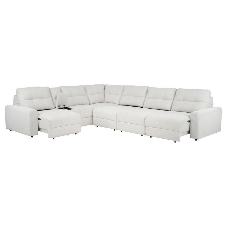 Depot Sliding Sectional with 7PCS/3PWR alternate image, 2 of 11 images.