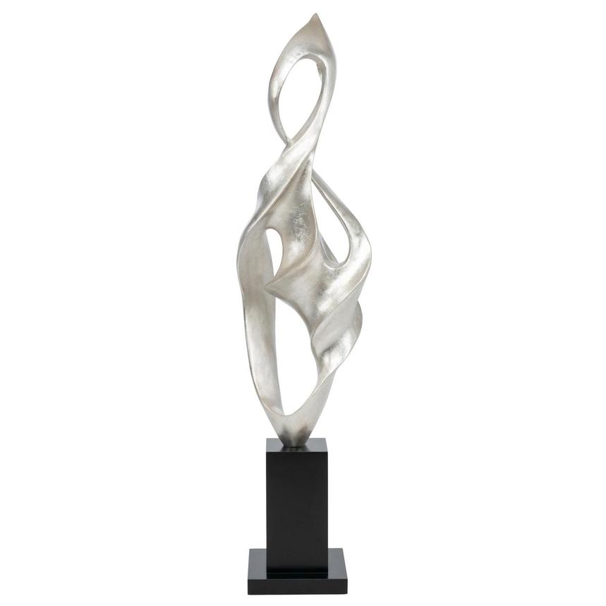 Arabesk Silver Floor Sculpture  main image, 1 of 10 images.