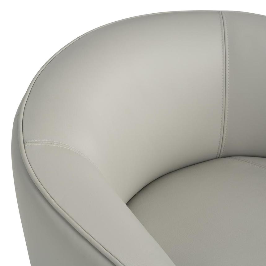 Aurelia Light Gray Swivel Rocker Chair  alternate image, 6 of 9 images.