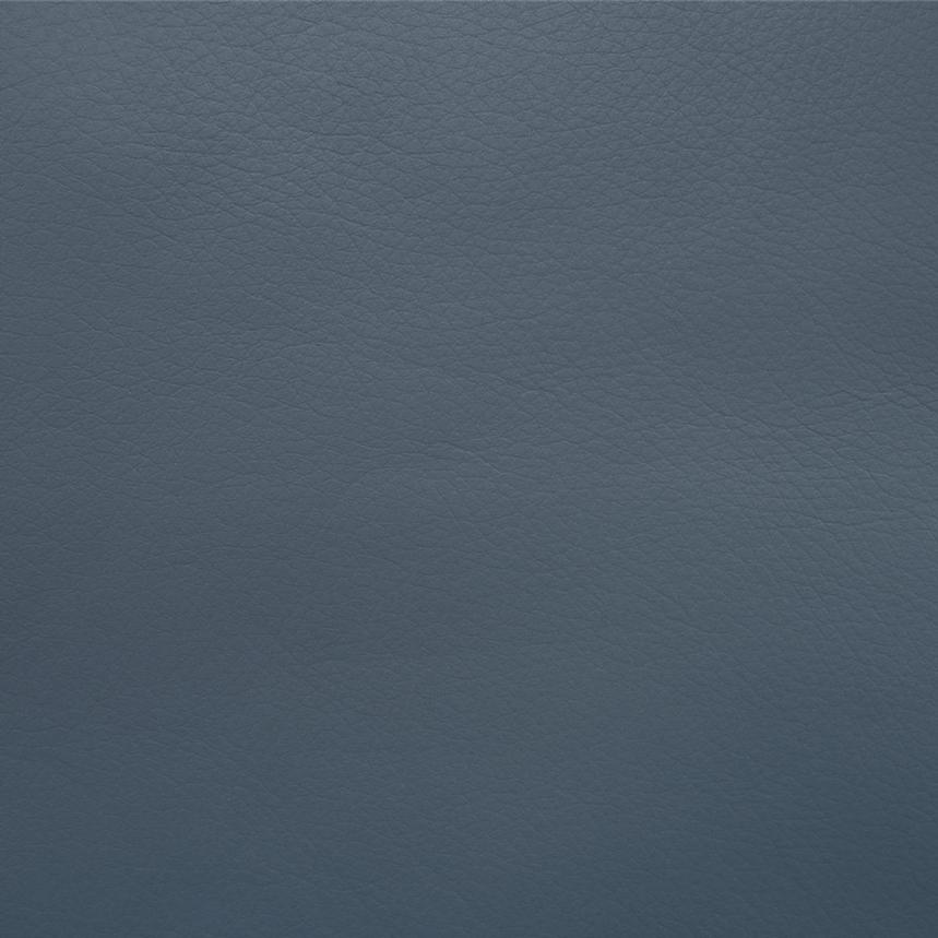 Byrne Ocean Blue Leather Accent Pillow  alternate image, 4 of 4 images.