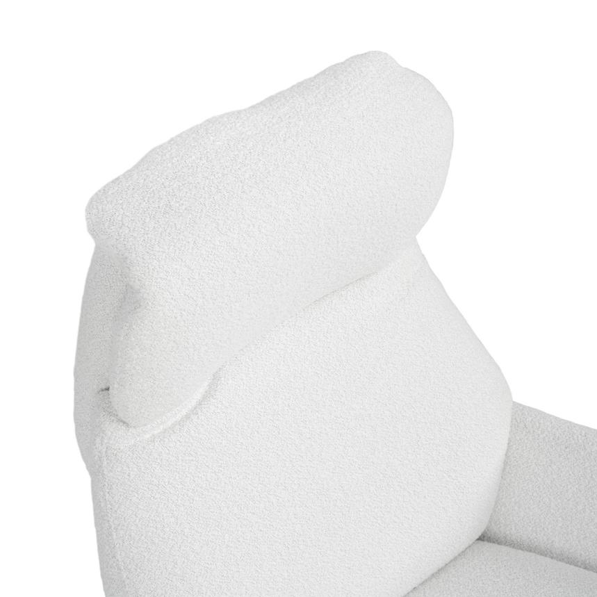 Ezio White Power Recliner  alternate image, 11 of 15 images.