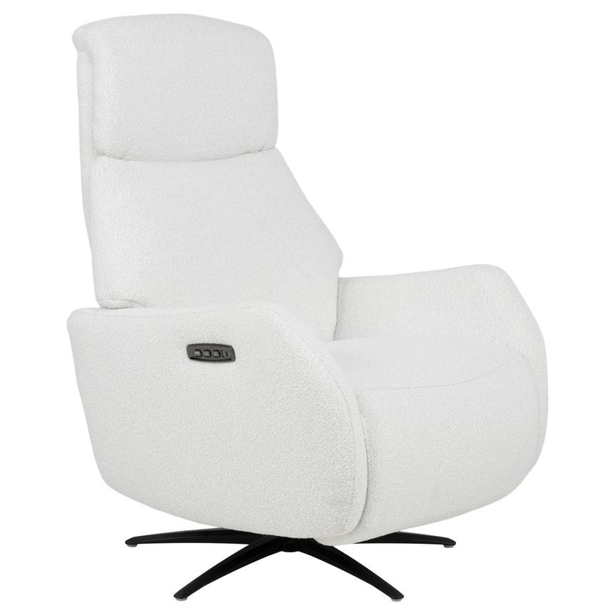 Ezio White Power Recliner  alternate image, 6 of 15 images.