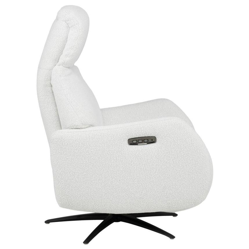 Ezio White Power Recliner alternate image, 5 of 15 images.
