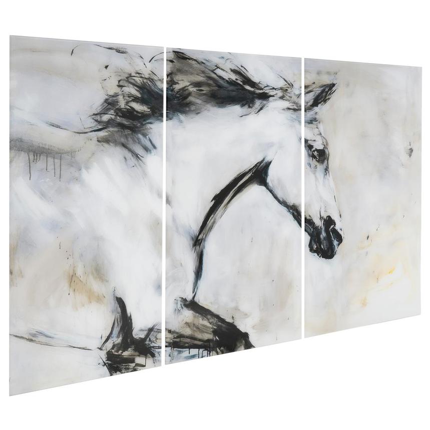 Monochrome Gallop Acrylic Wall Art  alternate image, 2 of 3 images.