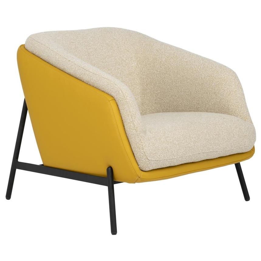 Sabrina II Yellow Accent Chair alternate image, 4 of 10 images.