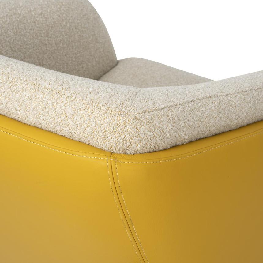 Sabrina II Yellow Accent Chair alternate image, 9 of 10 images.