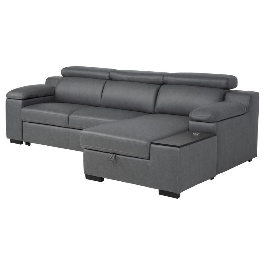 Slayden Gray Sleeper Sectional alternate image, 4 of 18 images.