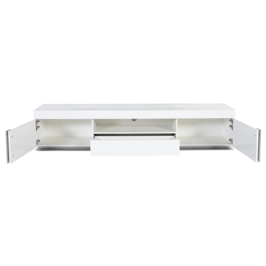 Grand Night White Gloss TV Stand  alternate image, 3 of 6 images.