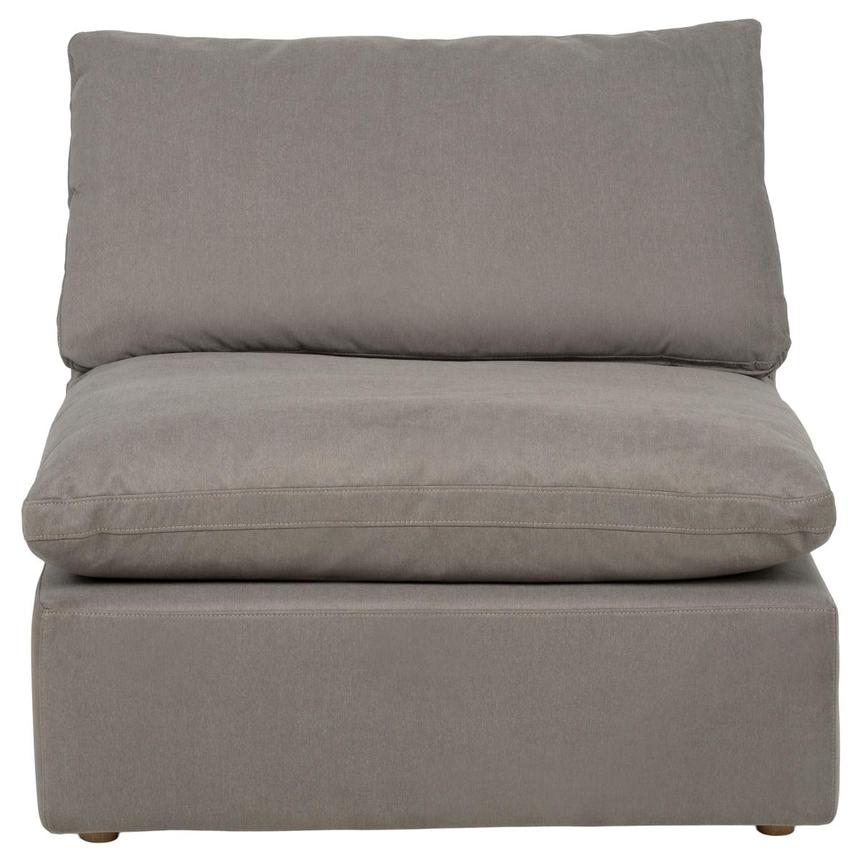 Nube Gray Armless Chair