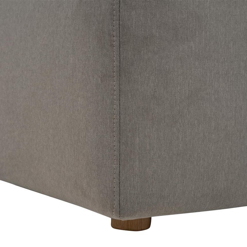 Nube II Gray Corner Sofa with 5PCS/3 Armless Chairs  alternate image, 8 of 9 images.