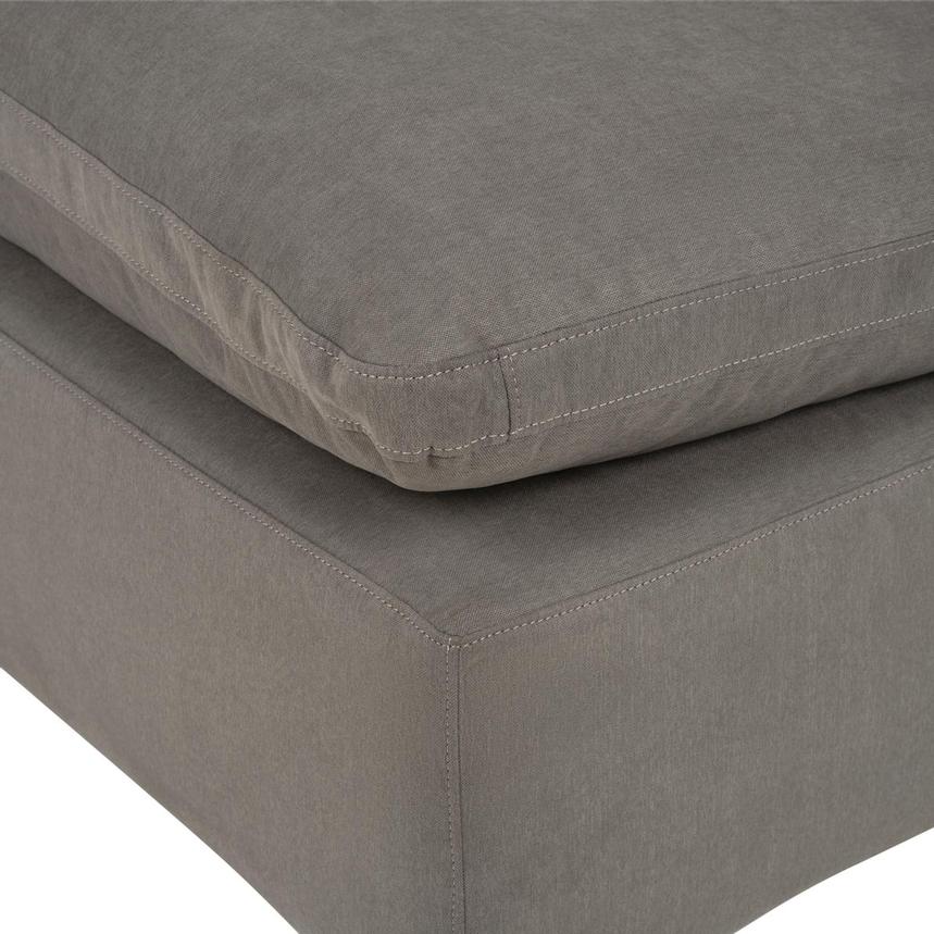 Nube II Gray Corner Sofa with 5PCS/2 Armless Chairs alternate image, 7 of 8 images.