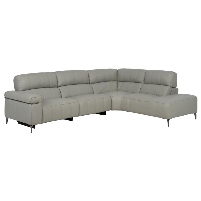 Montreal Gray Corner Sofa w/Right Chaise