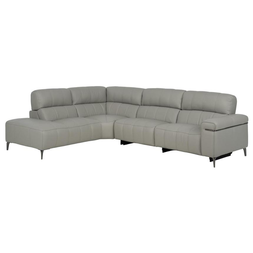 Montreal Gray Corner Sofa w/Left Chaise | El Dorado Furniture