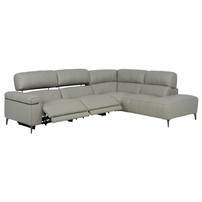 Montreal Gray Corner Sofa w/Right Chaise alternate image, 2 of 10 images.