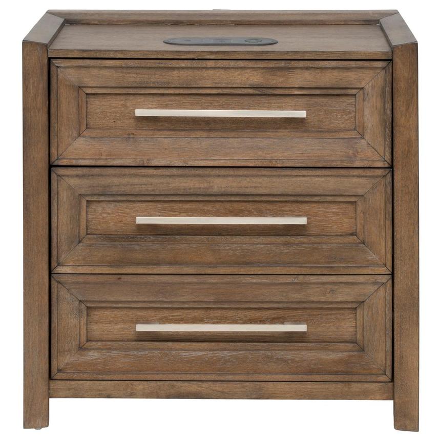 Vigo Brown Nightstand  main image, 1 of 15 images.