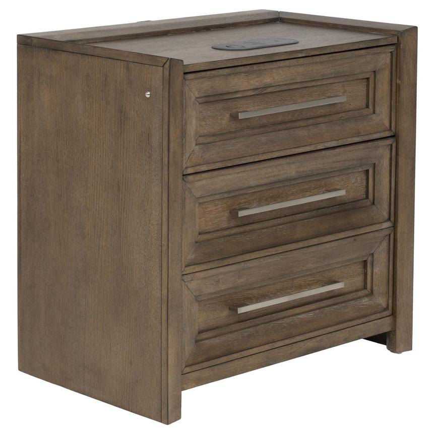 Vigo Brown Nightstand alternate image, 2 of 15 images.