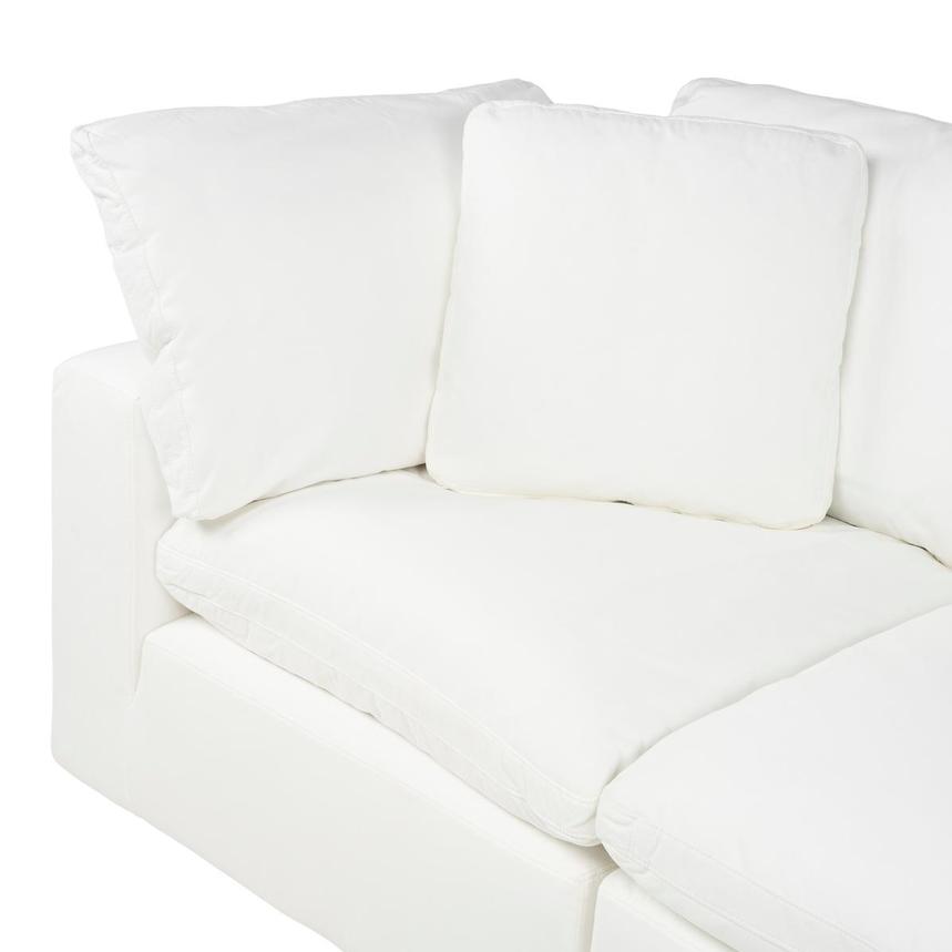 Nube II White Corner Sofa 4PC alternate image, 2 of 5 images.