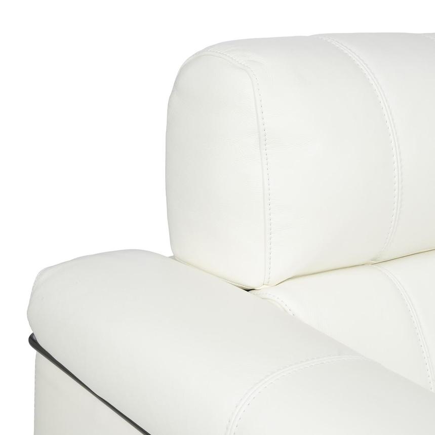 Montreal White Corner Sofa w/Left Chaise alternate image, 5 of 10 images.
