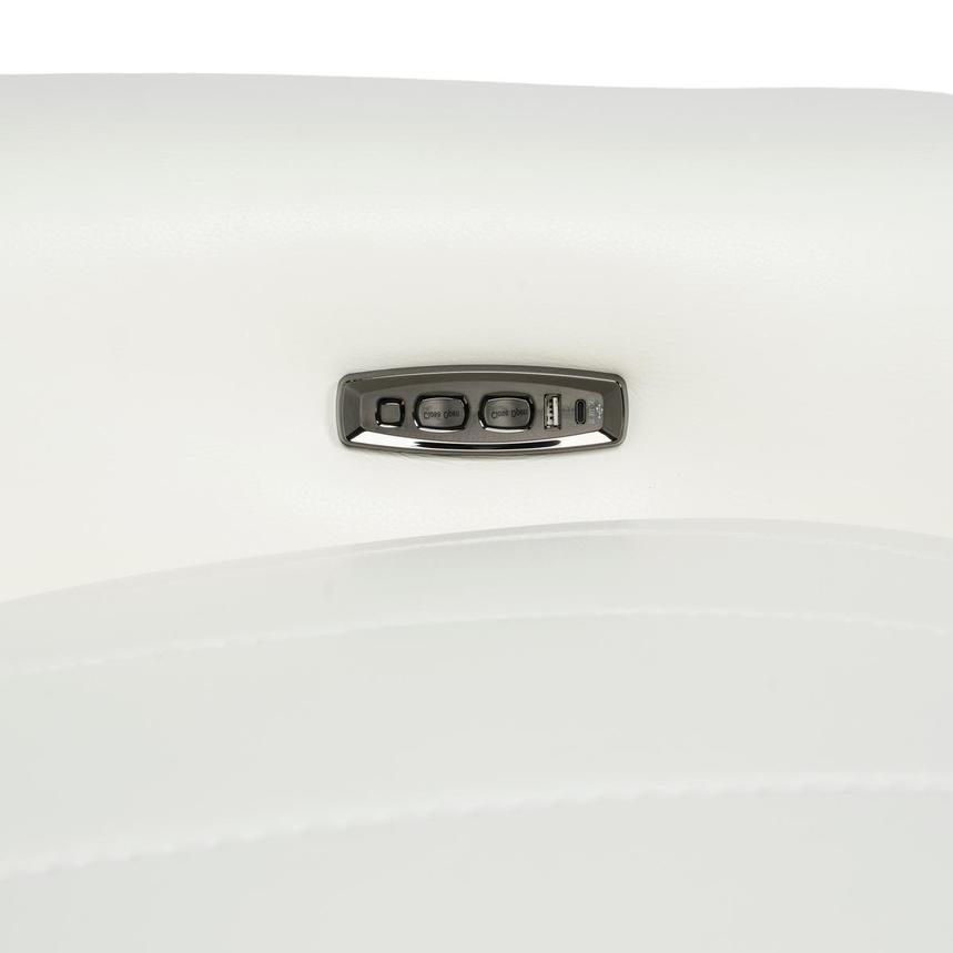 Montreal White Corner Sofa w/Left Chaise alternate image, 10 of 10 images.