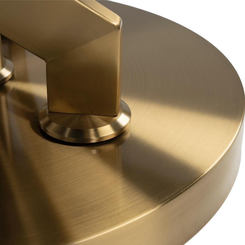 Kelby Gold Motion Coffee Table  alternate image, 6 of 6 images.