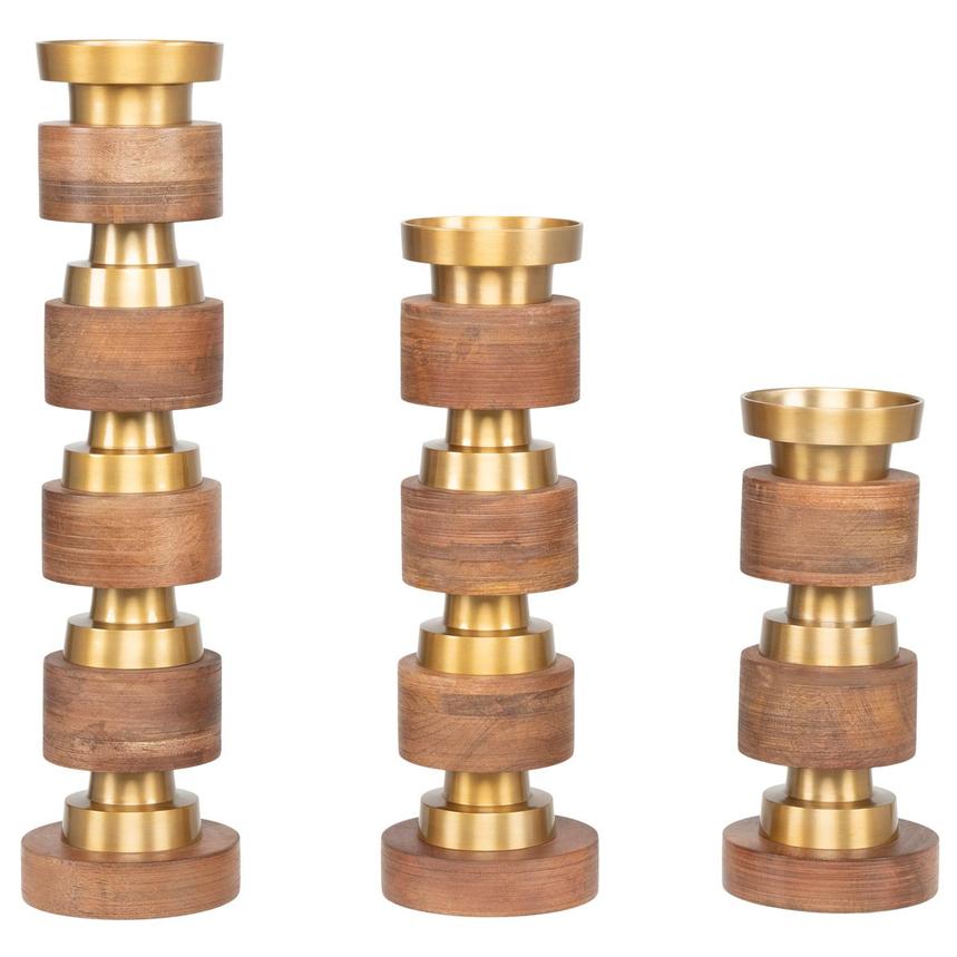 Jengas Candle Holder Set of 3