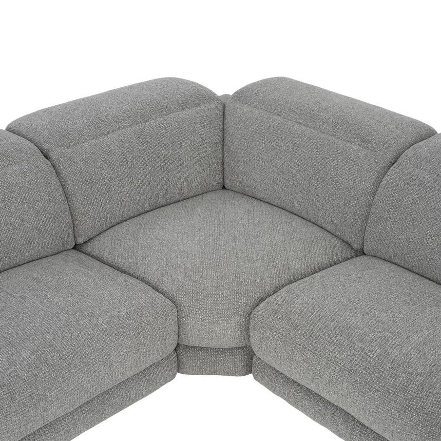Luke Dark Gray Power Reclining Sectional with 5PCS/2PWR alternate image, 4 of 10 images.