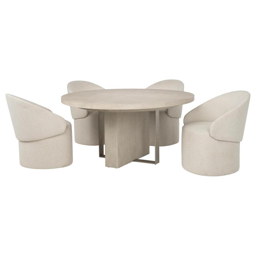 Tempo 5-Piece Round Dining Set  main image, 1 of 5 images.
