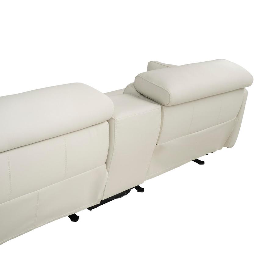 Kamet Ivory Home Theater Leather Seating with 5PCS/3PWR alternate image, 4 of 8 images.
