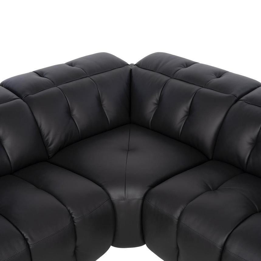 Obsidian Leather Power Reclining Sectional with 5PCS/2PWR  alternate image, 6 of 11 images.