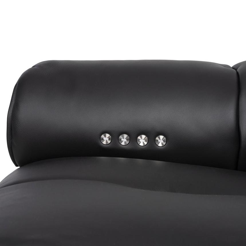 Obsidian Leather Power Reclining Sectional with 6PCS/3PWR  alternate image, 14 of 15 images.