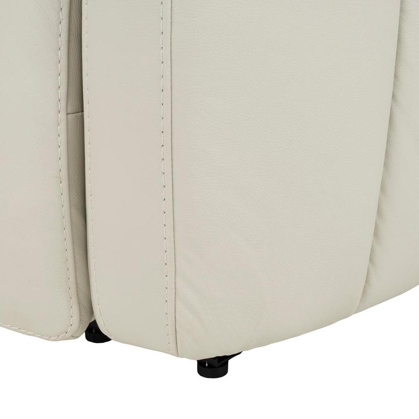 Kamet Ivory Leather Power Reclining Sectional with 6PCS/3PWR  alternate image, 8 of 8 images.