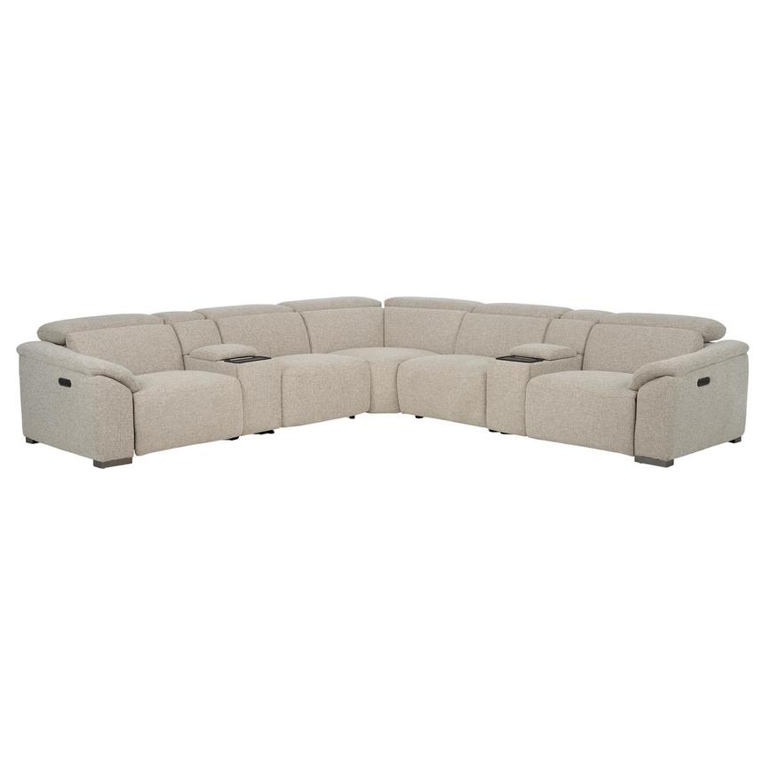 Gordon Power Reclining Sectional with 7PCS/3PWR