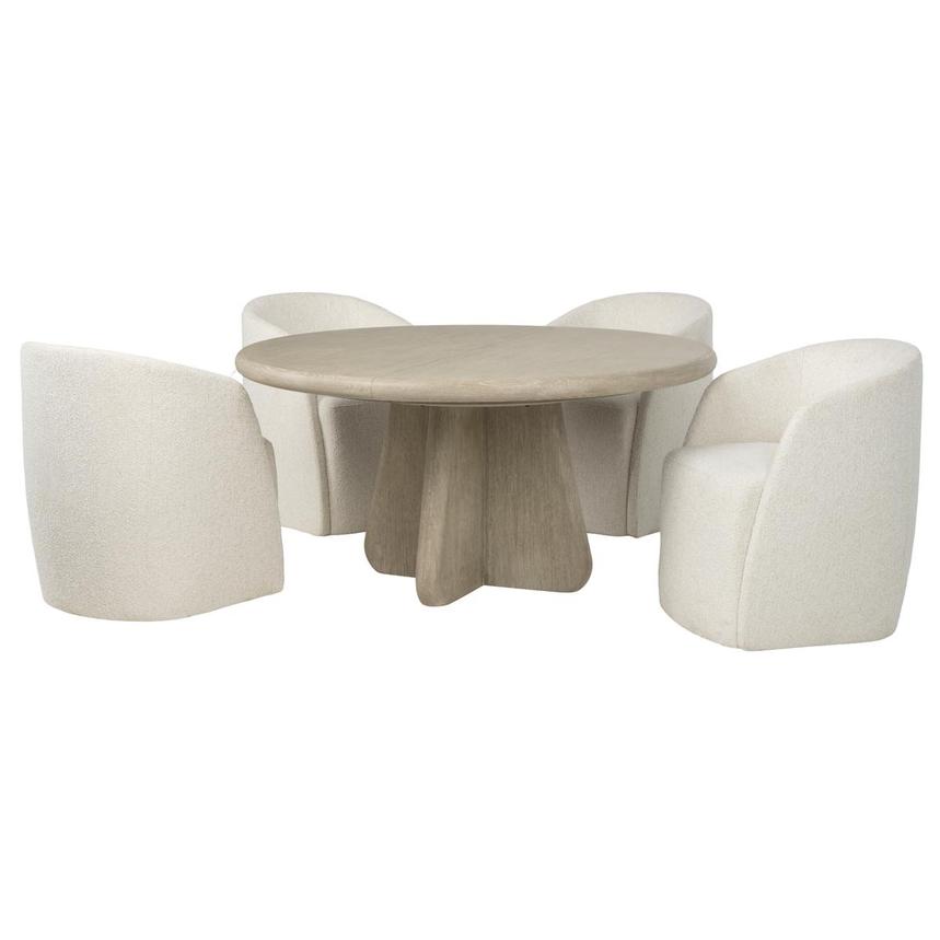 Arcadia 5-Piece Round Dining Set  main image, 1 of 5 images.