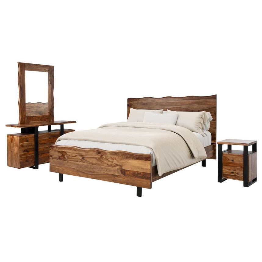 Brownstone 4-Piece King Bedroom Set  main image, 1 of 5 images.