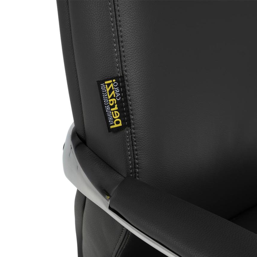 Yoshi Dark Gray Low Back Desk Chair alternate image, 7 of 13 images.