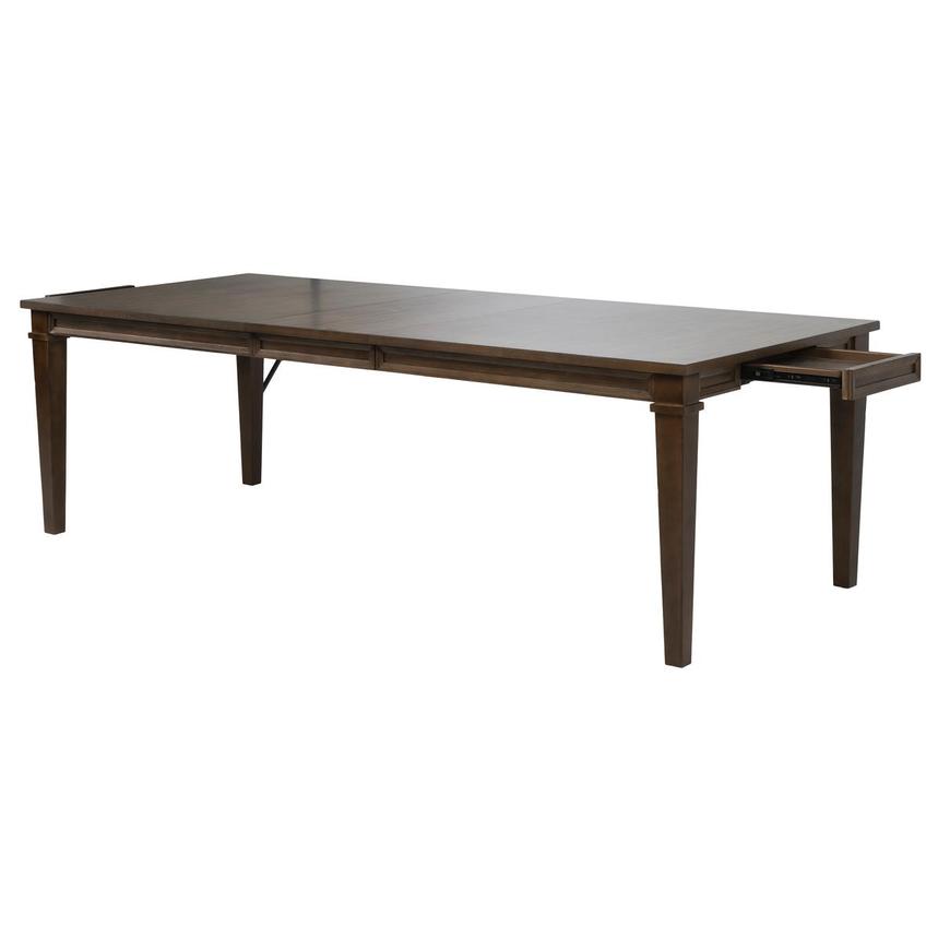 Marisol Brown Extendable Dining Table alternate image, 2 of 9 images.