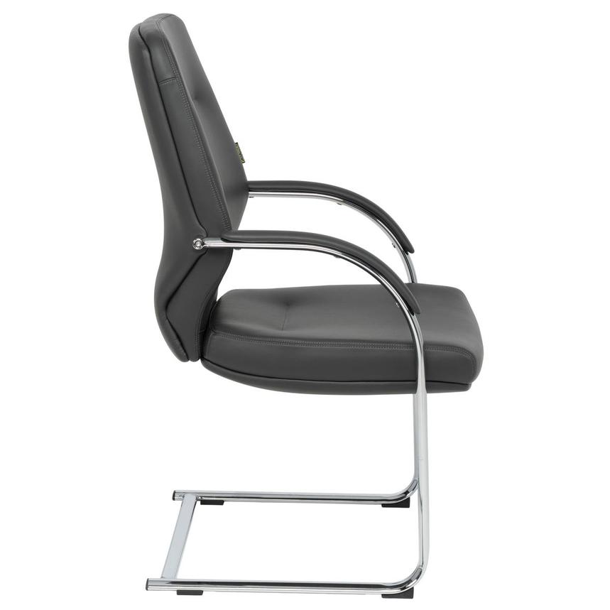 Sandra Dark Gray Guest Chair alternate image, 4 of 11 images.