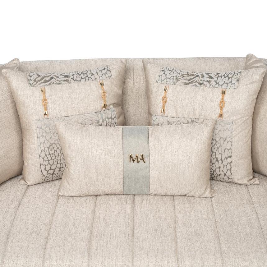 Lainey Cream Loveseat  alternate image, 7 of 9 images.