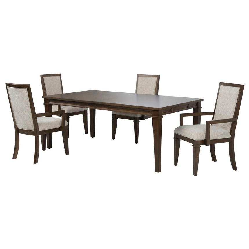 Marisol Brown 5-Piece Dining Set