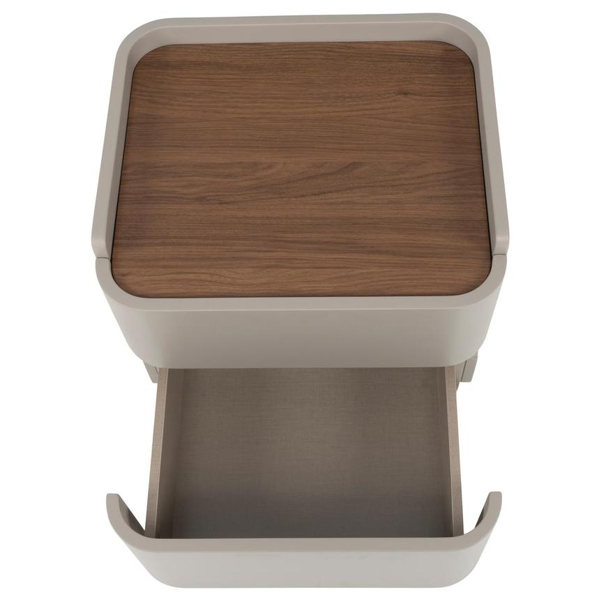 Ivana Gray/Brown Nightstand  alternate image, 6 of 8 images.